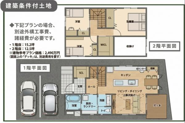 亀岡市篠町篠中西裏の売土地