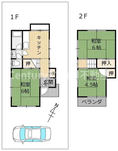 南丹市八木町大薮折戸の中古一戸建