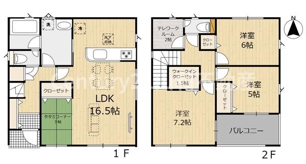 クレイドルガーデン曽我部町寺第4-②号棟(新築一戸建）