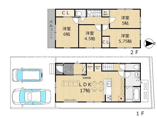 亀岡市余部町天神又の新築一戸建