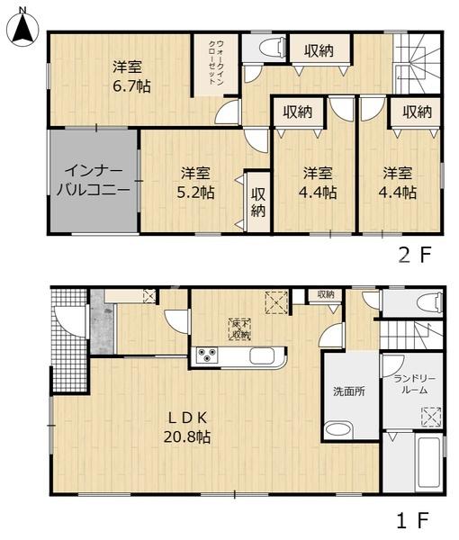 リーブルガーデン曽我部町南条宮田筋①号棟（新築一戸建）