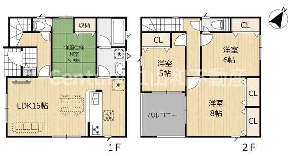クレイドルガーデン河原町第２①号棟(新築一戸建)