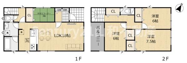 クレイドルガーデン河原町第２②号棟(新築一戸建)