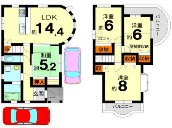 亀岡市篠町野条下川の中古一戸建て
