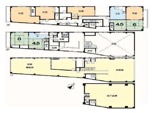 園部町新町（店舗付住宅）