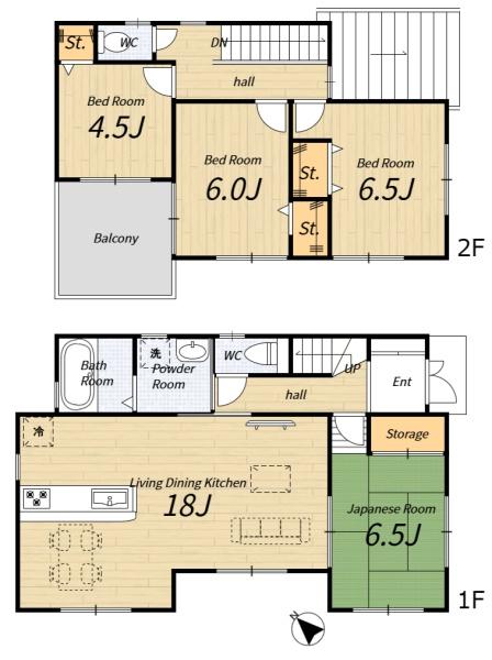園部町内林町6号(中古一戸建て)
