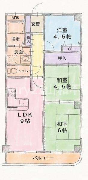 エル・クニッテル206号室（中古マンション）