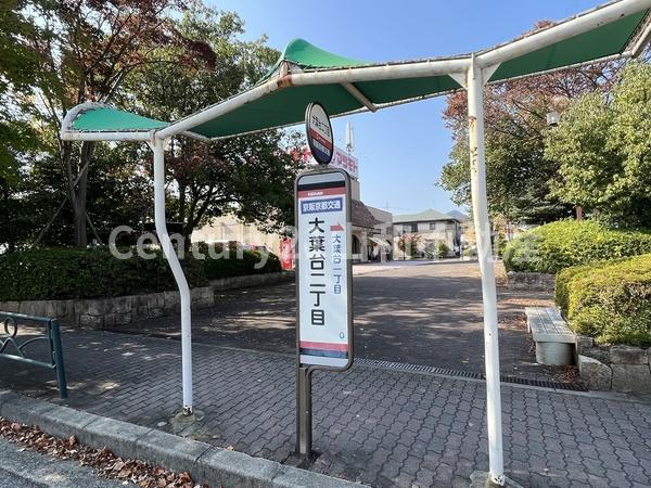 亀岡市南つつじケ丘大葉台２丁目の土地(大葉台２丁目バス停)