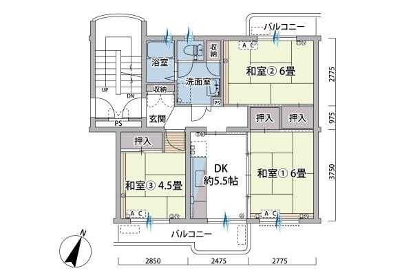 村上団地１街区５号棟