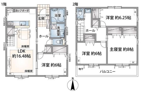グラートカーサ四街道20-26号棟