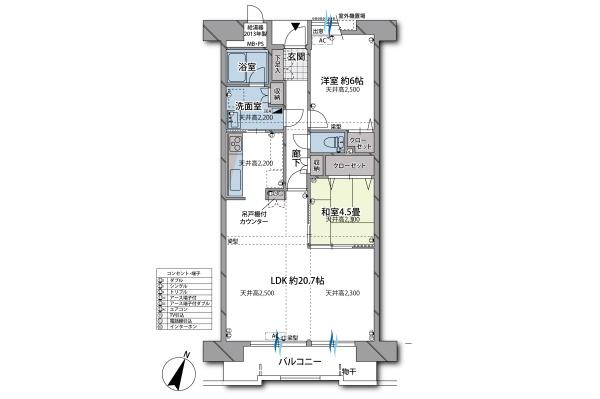 ハイネス勝田台弐番館