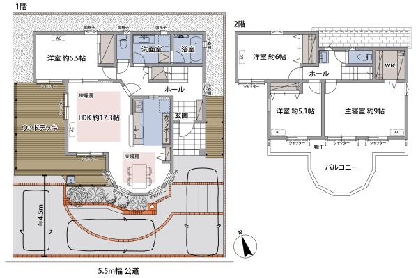 船橋市八木が谷四丁目、2009年築中古戸建