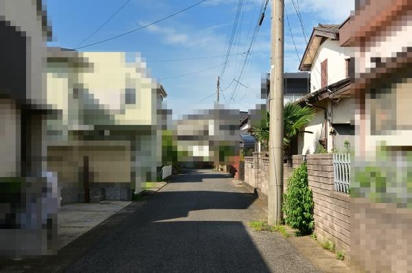 佐倉市西志津二丁目、区画整理地内