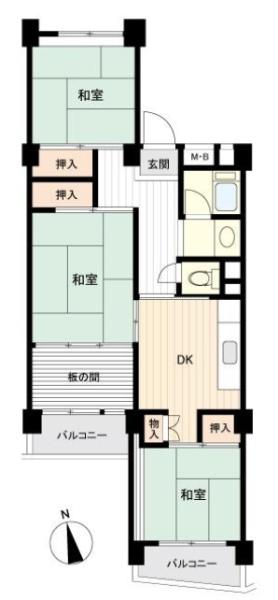 南永田団地１ー３号棟