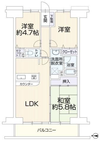 ダイアパレス藤沢湘南台２