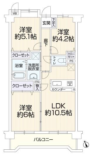 ダイアパレス藤沢湘南台２