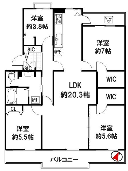 西神大寺団地４号棟