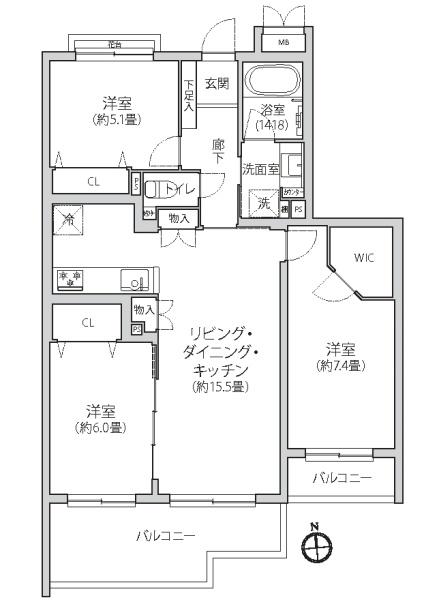 クリオ片倉町八番館