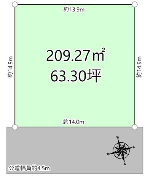 横浜市港南区日野南５丁目の土地