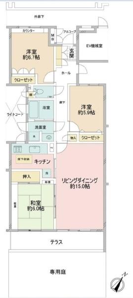 パストラルハイム湘南太平台２