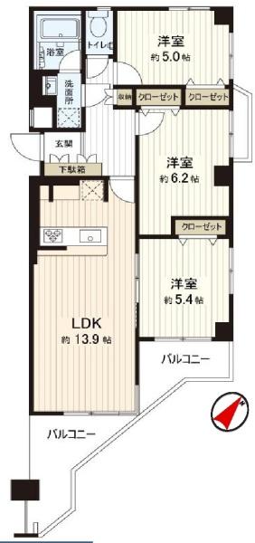 クレストコート東戸塚２