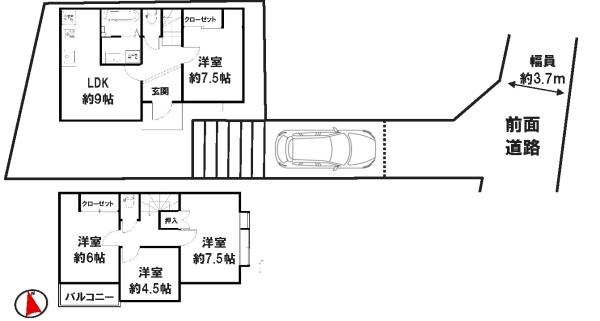 横浜市磯子区中原４丁目の中古一戸建て