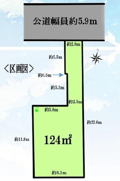 藤沢市湘南台４丁目の土地