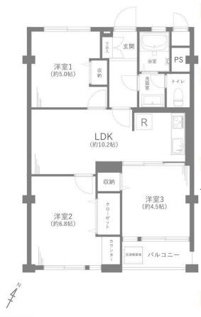 篠原コーポラスＢ棟