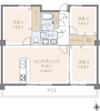 サニーヒル上永谷テラスハウス