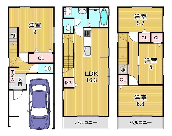 センチュリータウン三島1