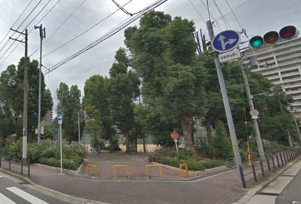 大阪市城東区鴫野西2丁目の土地(鯰江公園)