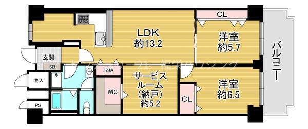 ローレルハイツ北天満１号棟