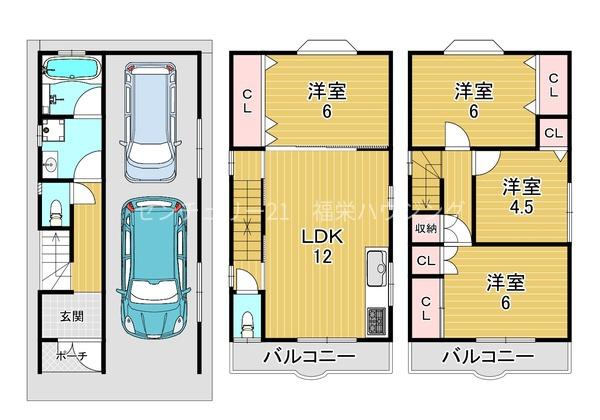 守口市南寺方東通５丁目の中古一戸建て