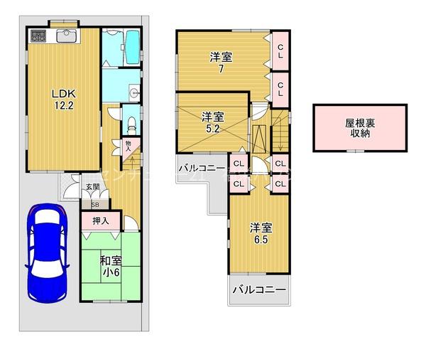 守口市南寺方3丁目中古戸建