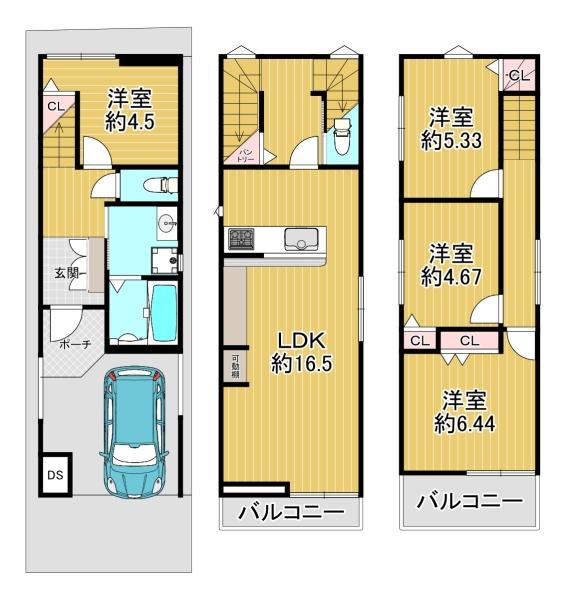 旭区新森2丁目新築戸建て