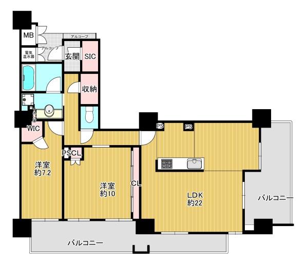 福島ガーデンズタワー(間取り)