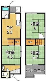 大阪市鶴見区焼野２丁目の中古テラスハウス