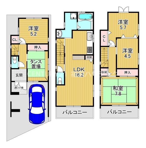 大阪市都島区大東町２丁目の中古一戸建て