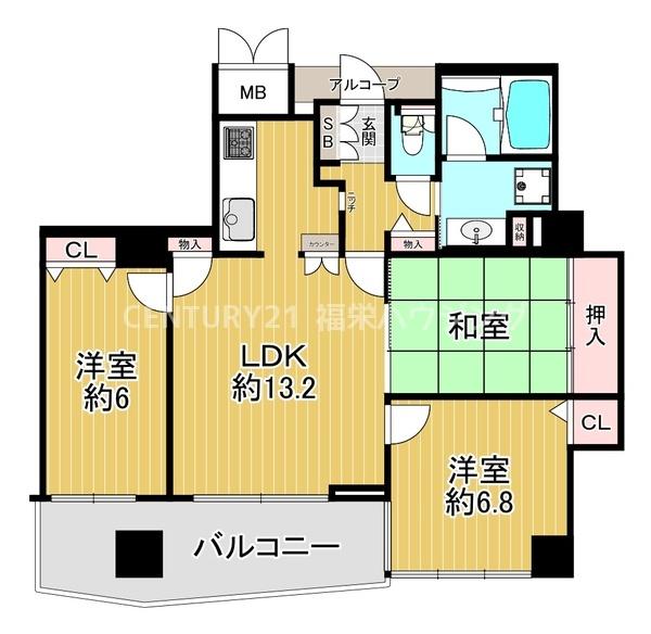 メロディーハイム香里ケ丘ツインビューアルテアタワー