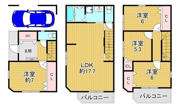 茨田大宮1丁目中古戸建
