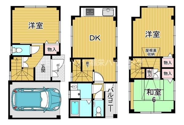 城東区東中浜6丁目中古戸建