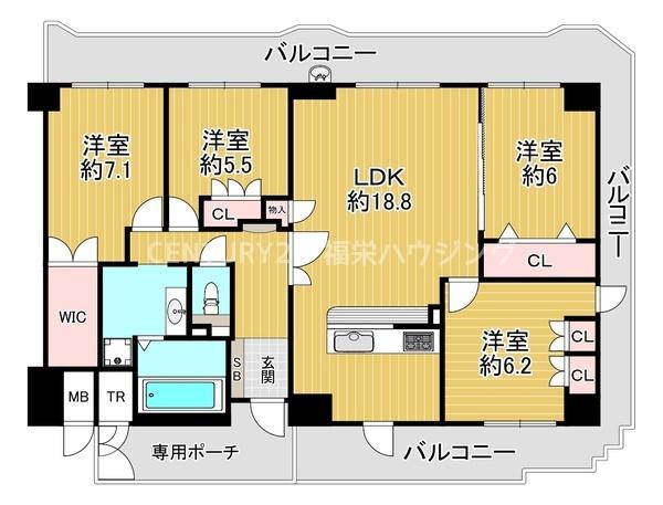 クレール八戸ノ里ソレイユ