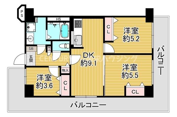 ネオコーポ鶴見緑地