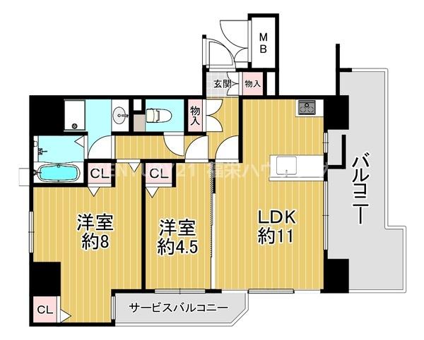 メロディーハイム四天王寺夕陽丘　弐番館