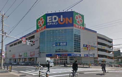 大阪市城東区鴫野西２丁目の土地(エディオン京橋店)