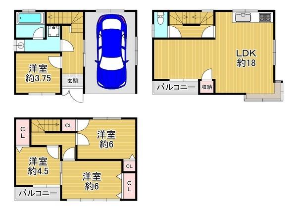 大阪市鶴見区諸口１丁目の中古一戸建