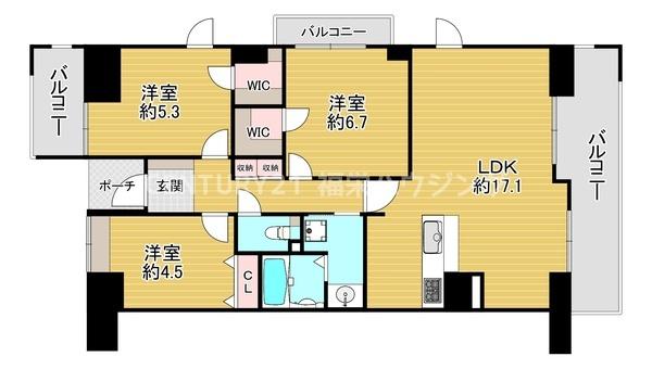 都島リバーシティ弐弐号棟