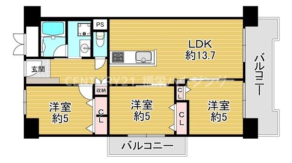 万葉ハイツ鶴見緑地