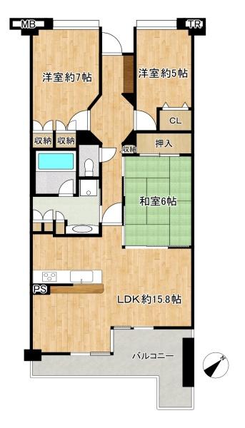 レスタージュ枚方長尾　中古マンション