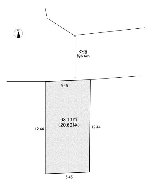 交野市私部７丁目　建築条件付土地